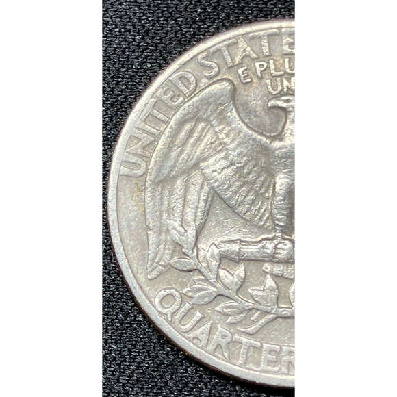 1966 Washington Quarter “Grumpy Grandpa" Obverse & Wounded Eagle Reverse - Picture 9 of 14